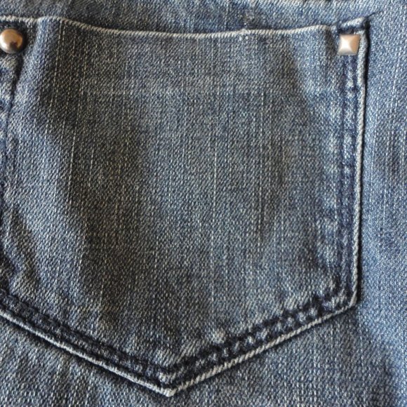 West 49 medium wash denim skinny jeans pants Sz 7 - Picture 2 of 8